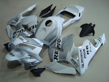 2003-2004 Repsol White Silver CBR600RR Motorcycle Fairings