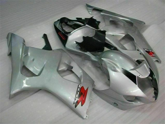 2003-2004 Silver GSXR 1000 Motorcycle Fairings 2003-2004 Silver GSXR 1000 Motorcycle Fairings