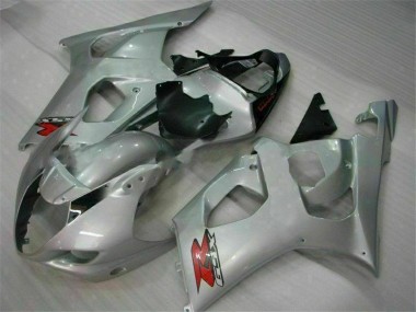 2003-2004 Silver GSXR 1000 Motorcycle Fairings
