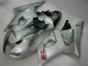 2003-2004 Silver GSXR 1000 Motorcycle Fairings 2003-2004 Silver GSXR 1000 Motorcycle Fairings
