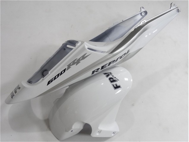 2003-2004 Silver White Black Repsol CBR600RR Motorcycle Fairing 2003-2004 Silver White Black Repsol CBR600RR Motorcycle Fairing