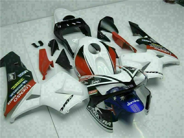 2003-2004 White Blue CBR600RR Motorcycle Fairings 2003-2004 White Blue CBR600RR Motorcycle Fairings