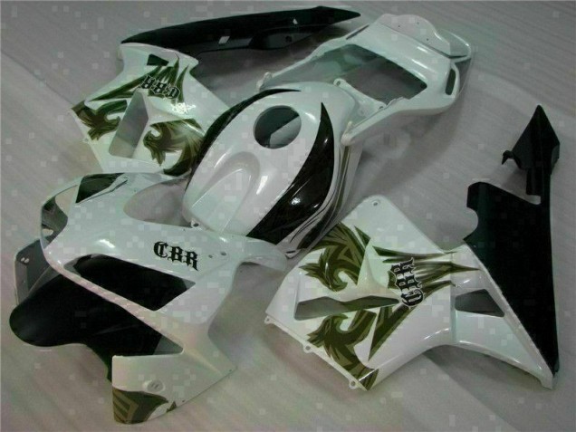 2003-2004 White CBR600RR Full ABS Motorcycle Fairing 2003-2004 White CBR600RR Full ABS Motorcycle Fairing