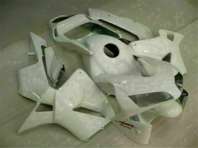 2003-2004 White CBR600RR Motorcycle Fairing Kits 2003-2004 White CBR600RR Motorcycle Fairing Kits