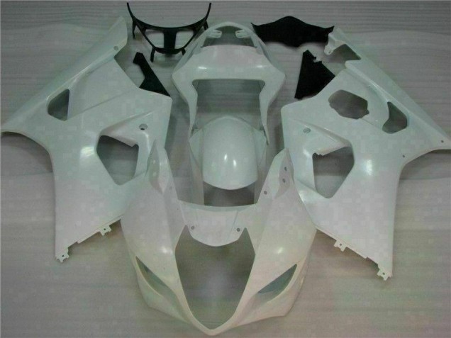 2003-2004 White GSXR 1000 Full Motorcycle Fairing Kits 2003-2004 White GSXR 1000 Full Motorcycle Fairing Kits