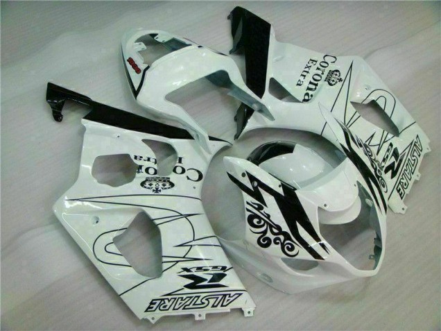 2003-2004 White GSXR 1000 Motorcycle Bodywork 2003-2004 White GSXR 1000 Motorcycle Bodywork