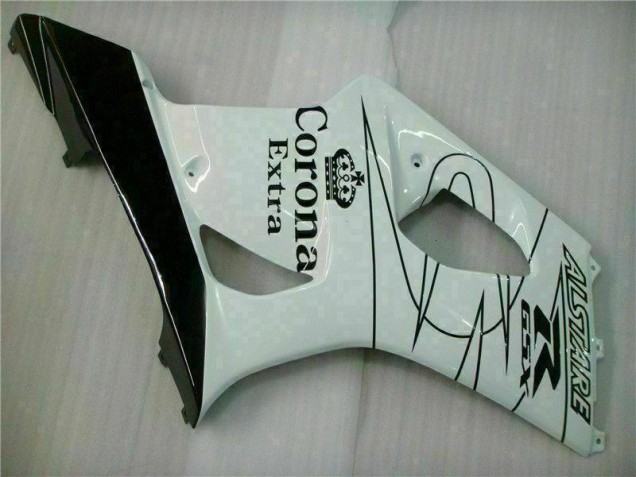 2003-2004 White GSXR 1000 Motorcycle Bodywork 2003-2004 White GSXR 1000 Motorcycle Bodywork