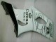 2003-2004 White GSXR 1000 Motorcycle Bodywork 2003-2004 White GSXR 1000 Motorcycle Bodywork