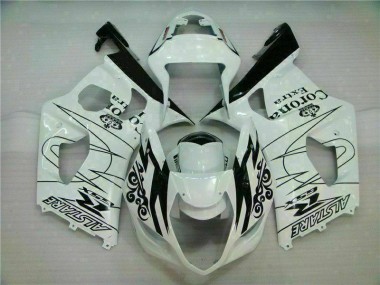 2003-2004 White GSXR 1000 Motorcycle Bodywork
