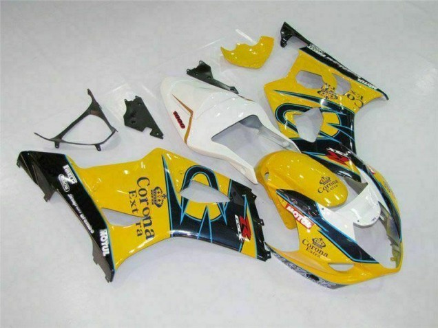 2003-2004 Yellow GSXR 1000 Motorcycle Fairings 2003-2004 Yellow GSXR 1000 Motorcycle Fairings