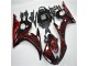 2003-2005 Black Red Flame YZF R6 Motorcycle Fairings 2003-2005 Black Red Flame YZF R6 Motorcycle Fairings