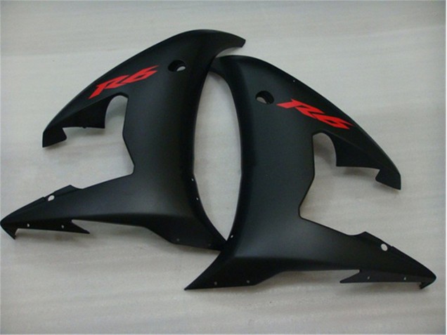 2003-2005 Black YZF R6 Motorcycle Bodywork 2003-2005 Black YZF R6 Motorcycle Bodywork