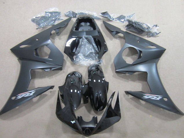 2003-2005 Black YZF R6 Motorcycle Fairing Kits 2003-2005 Black YZF R6 Motorcycle Fairing Kits