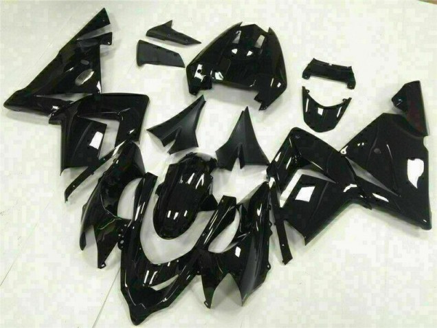 2003-2005 Glossy Black ZX10R Motorcycle Fairings 2003-2005 Glossy Black ZX10R Motorcycle Fairings