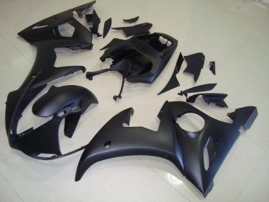 2003-2005 Matte Black YZF R6 Motorcycle Fairings