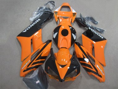 2004-2005 Black Orange CBR1000RR Motorcycle Fairing