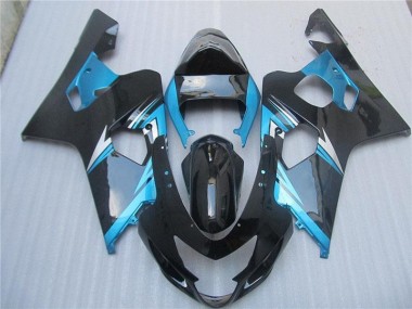2004-2005 Blue Black GSXR 600/750 Motorcycle Bodywork