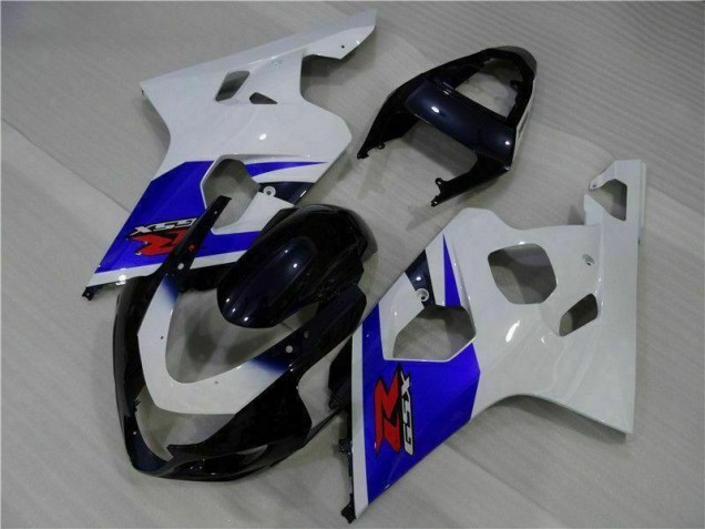 2004-2005 Blue White GSXR 600/750 Motorcycle Bodywork 2004-2005 Blue White GSXR 600/750 Motorcycle Bodywork
