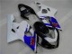 2004-2005 Blue White GSXR 600/750 Motorcycle Bodywork 2004-2005 Blue White GSXR 600/750 Motorcycle Bodywork