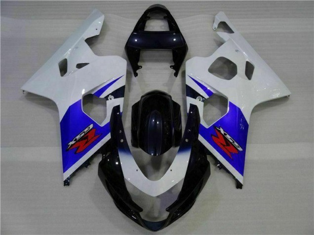2004-2005 Blue White GSXR 600/750 Motorcycle Bodywork 2004-2005 Blue White GSXR 600/750 Motorcycle Bodywork