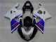 2004-2005 Blue White GSXR 600/750 Motorcycle Bodywork 2004-2005 Blue White GSXR 600/750 Motorcycle Bodywork
