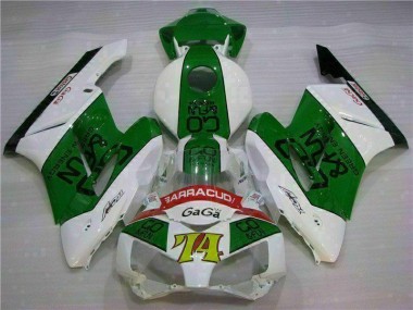 2004-2005 Green White CBR1000RR Motorcycle Fairings