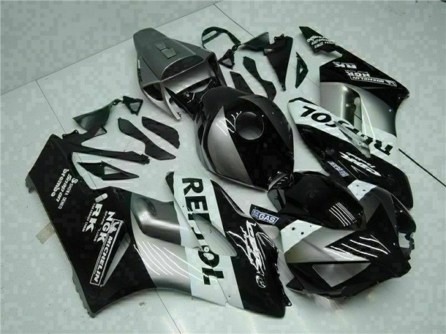 2004-2005 Grey Black Repsol CBR1000RR Motorcycle Fairings 2004-2005 Grey Black Repsol CBR1000RR Motorcycle Fairings