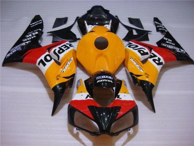 2004-2005 Orange Black Repsol CBR1000RR Motorcycle Fairing