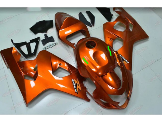 2004-2005 Orange GSXR 600/750 Motorcycle Fairing 2004-2005 Orange GSXR 600/750 Motorcycle Fairing
