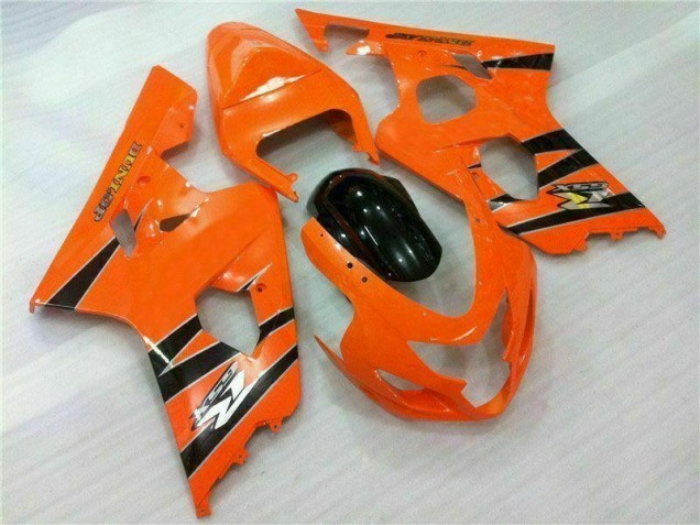 2004-2005 Orange GSXR 600/750 Motorcycle Fairings 2004-2005 Orange GSXR 600/750 Motorcycle Fairings