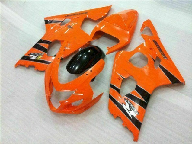 2004-2005 Orange GSXR 600/750 Motorcycle Fairings 2004-2005 Orange GSXR 600/750 Motorcycle Fairings
