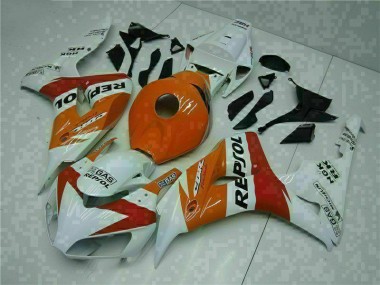2004-2005 Orange White Repsol CBR1000RR Motorcycle Fairings