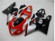 2004-2005 Red Black GSXR 600/750 Motorcycle Fairings 2004-2005 Red Black GSXR 600/750 Motorcycle Fairings