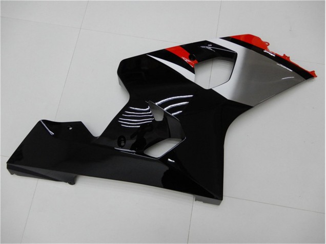 2004-2005 Red Black GSXR 600/750 Motorcycle Fairings 2004-2005 Red Black GSXR 600/750 Motorcycle Fairings
