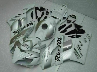 2004-2005 Silver White Repsol CBR1000RR Motorcycle Fairing