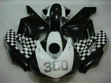 2004-2005 White Black CBR1000RR Motorcycle Fairing