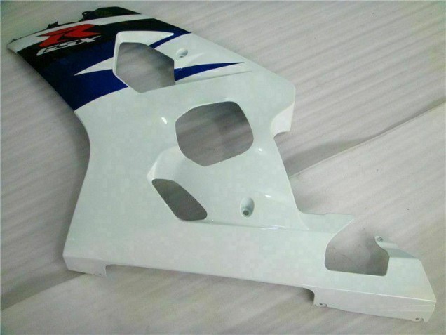 2004-2005 White Black GSXR 600/750 Motorcycle Fairings 2004-2005 White Black GSXR 600/750 Motorcycle Fairings