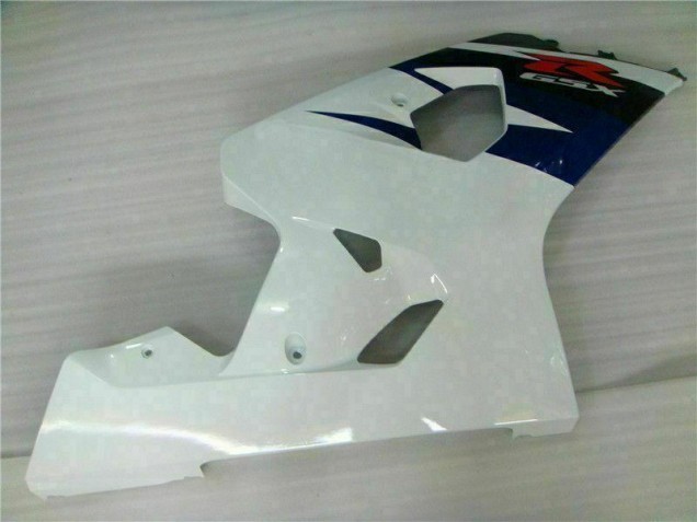 2004-2005 White Black GSXR 600/750 Motorcycle Fairings 2004-2005 White Black GSXR 600/750 Motorcycle Fairings