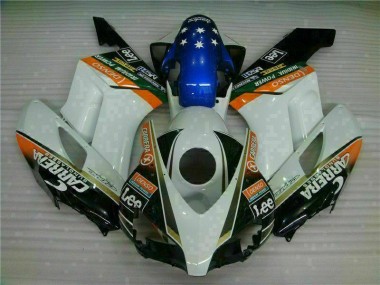2004-2005 White Blue CBR1000RR Motorcycle Fairings