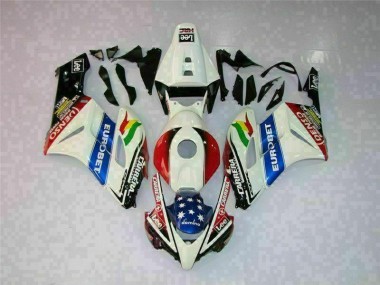 2004-2005 White Red CBR1000RR Full Motorcycle Fairing Kits