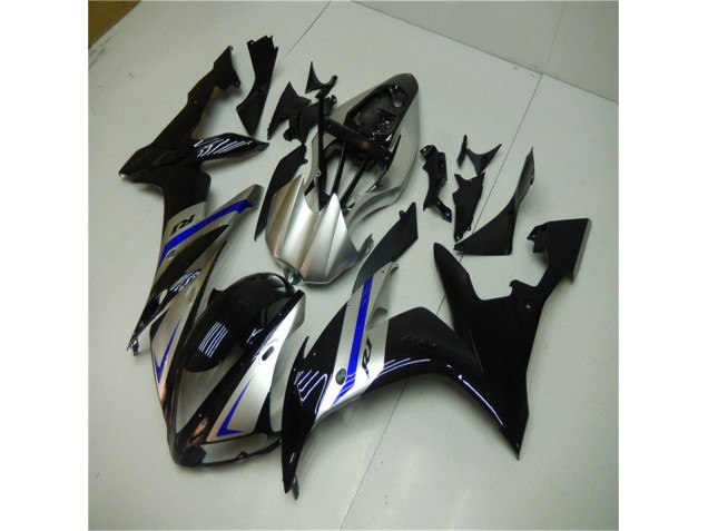 2004-2006 Blue Black Silver YZF R1 Motorcycle Fairings 2004-2006 Blue Black Silver YZF R1 Motorcycle Fairings