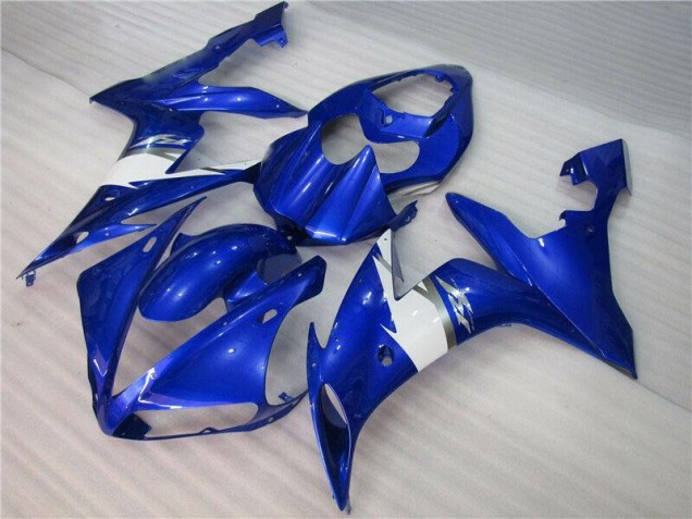 2004-2006 Blue White YZF R1 Motorcycle Fairings 2004-2006 Blue White YZF R1 Motorcycle Fairings