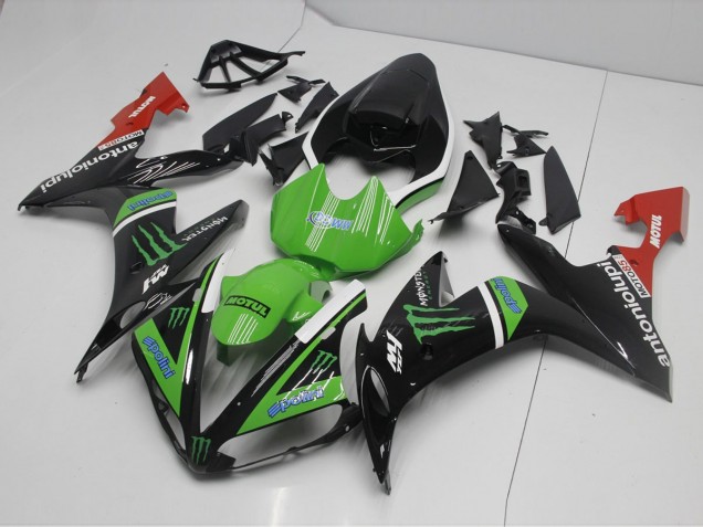 2004-2006 Monster Green YZF R1 Motorcycle Fairings 2004-2006 Monster Green YZF R1 Motorcycle Fairings