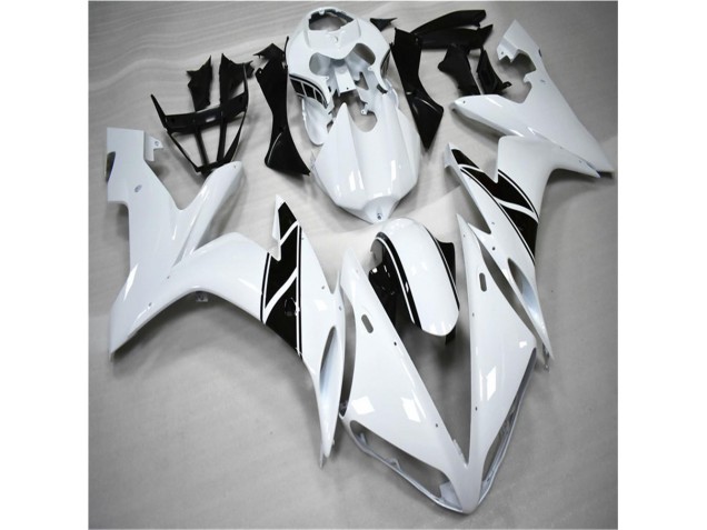 2004-2006 White Black YZF R1 Motorcycle Fairings 2004-2006 White Black YZF R1 Motorcycle Fairings