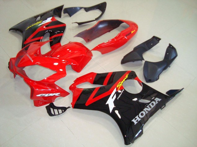 2004-2007 Red Black Red Tail CBR600 F4i Motorcycle Fairings 2004-2007 Red Black Red Tail CBR600 F4i Motorcycle Fairings