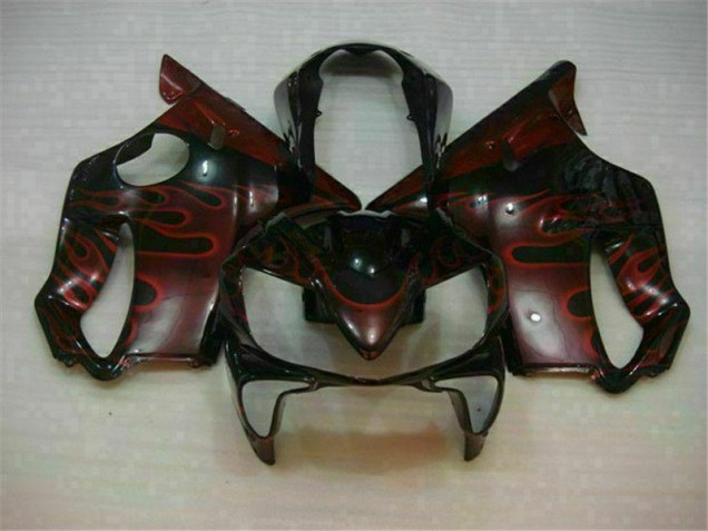 2004-2007 Red Flame CBR600 F4i Motorcycle Fairings 2004-2007 Red Flame CBR600 F4i Motorcycle Fairings