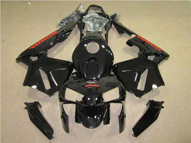 2005-2006 Black Red CBR600RR Motorcycle Fairing 2005-2006 Black Red CBR600RR Motorcycle Fairing