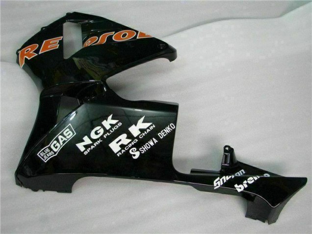 2005-2006 Black Repsol CBR600RR Motorcycle Fairings