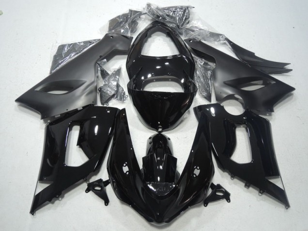 2005-2006 Black ZX6R Motorcycle Fairing Kits & Plastic 2005-2006 Black ZX6R Motorcycle Fairing Kits & Plastic
