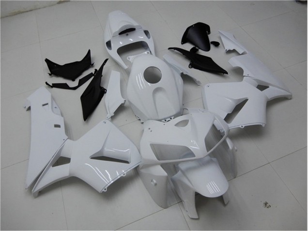 2005-2006 Glossy White CBR600RR Motorcycle Fairings 2005-2006 Glossy White CBR600RR Motorcycle Fairings